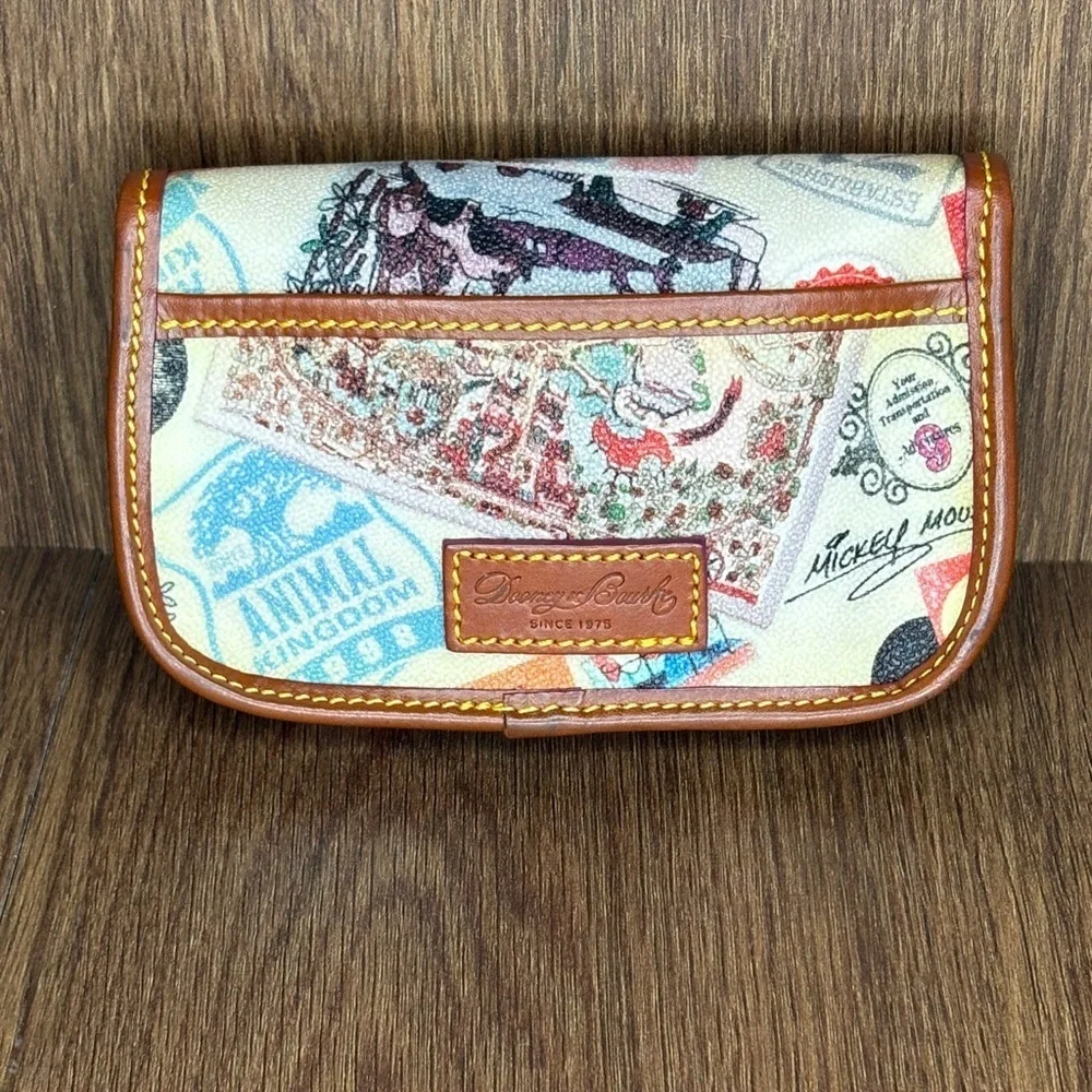 Dooney & Bourke Disney Parks Magic Kingdom Wristlet Purse Wallet
